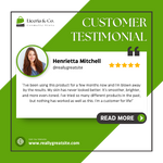 White And Green Modern Customer Testimonial Instagram Post